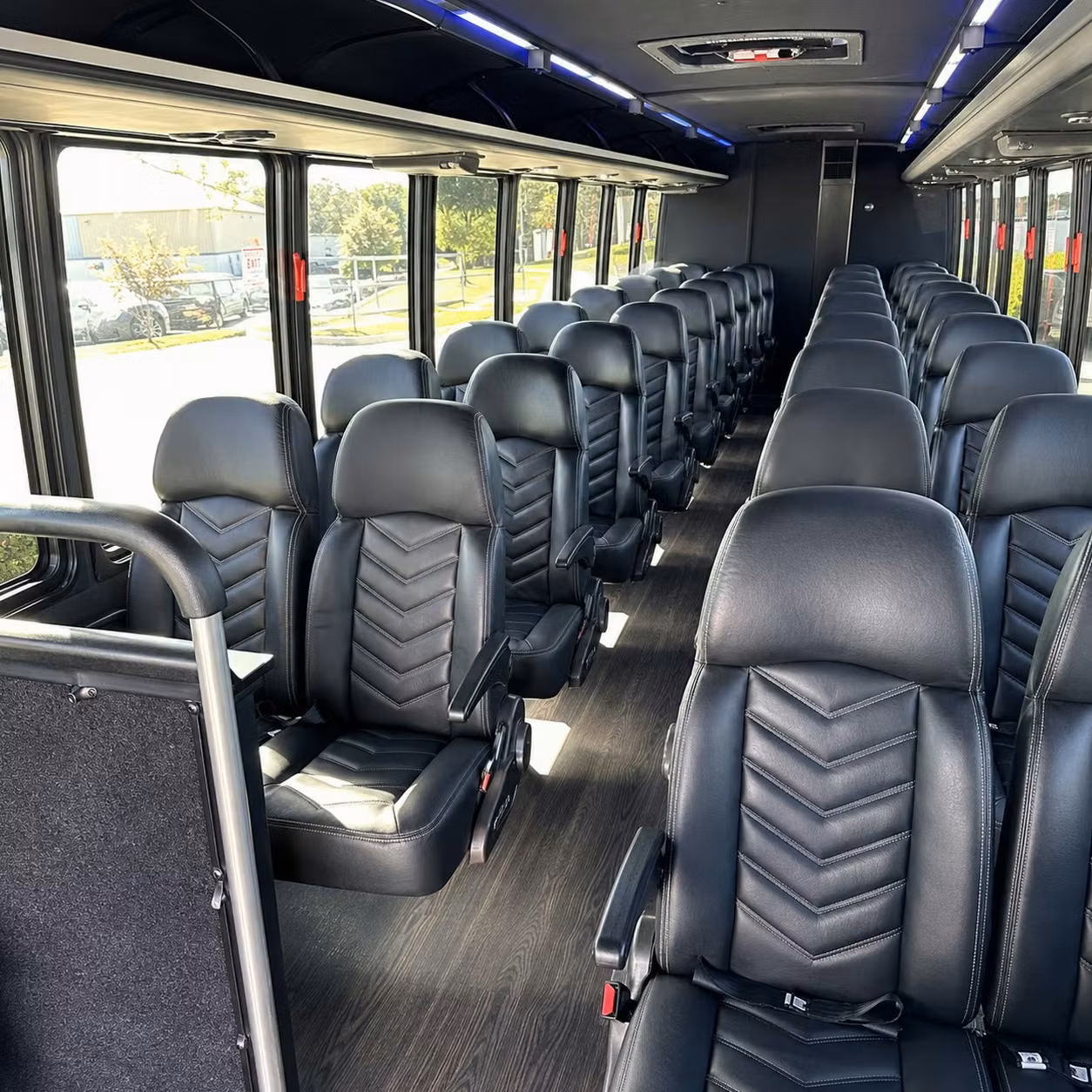 35 passenger minibus interior