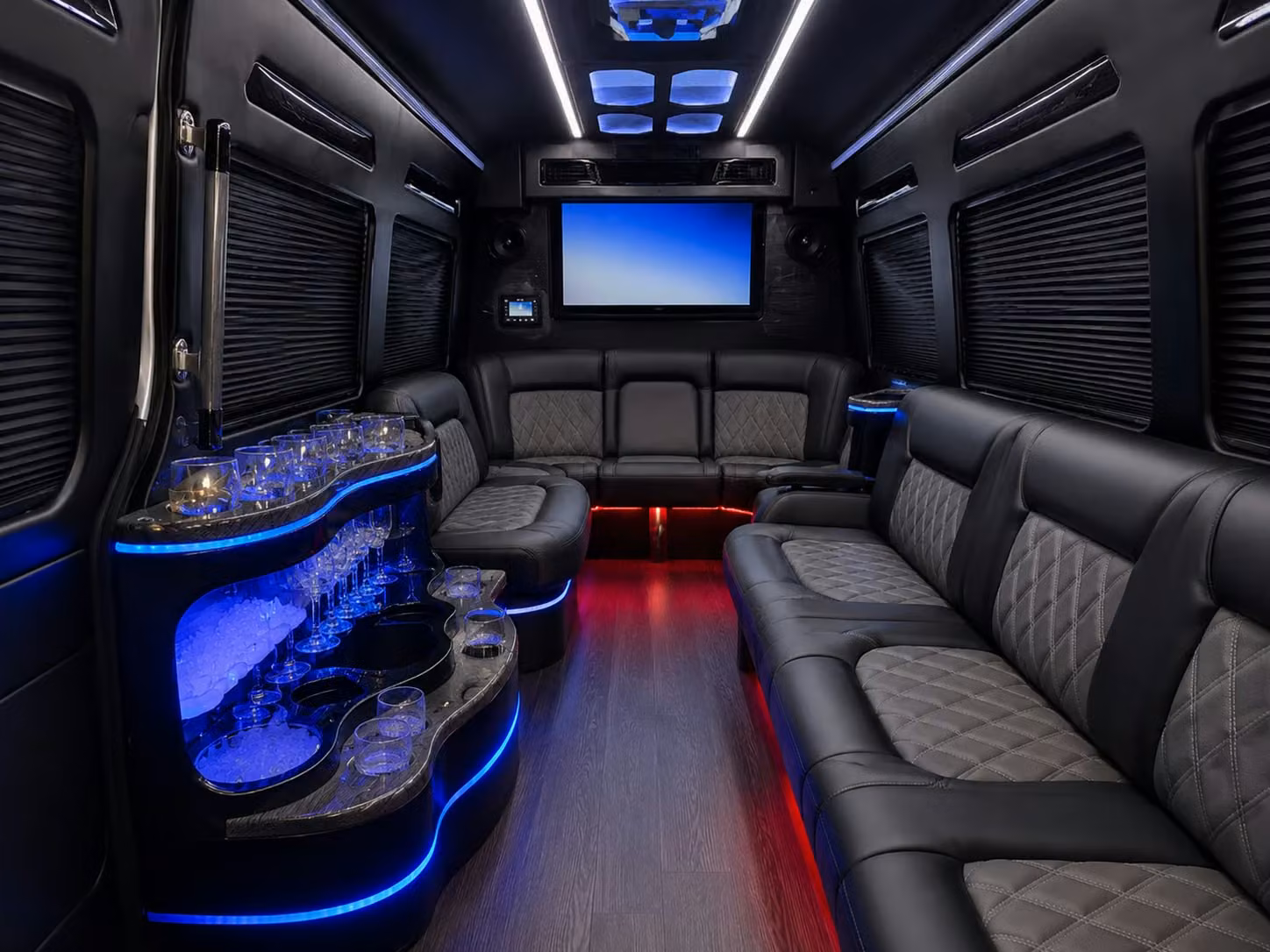 bus rental options for miramar trips