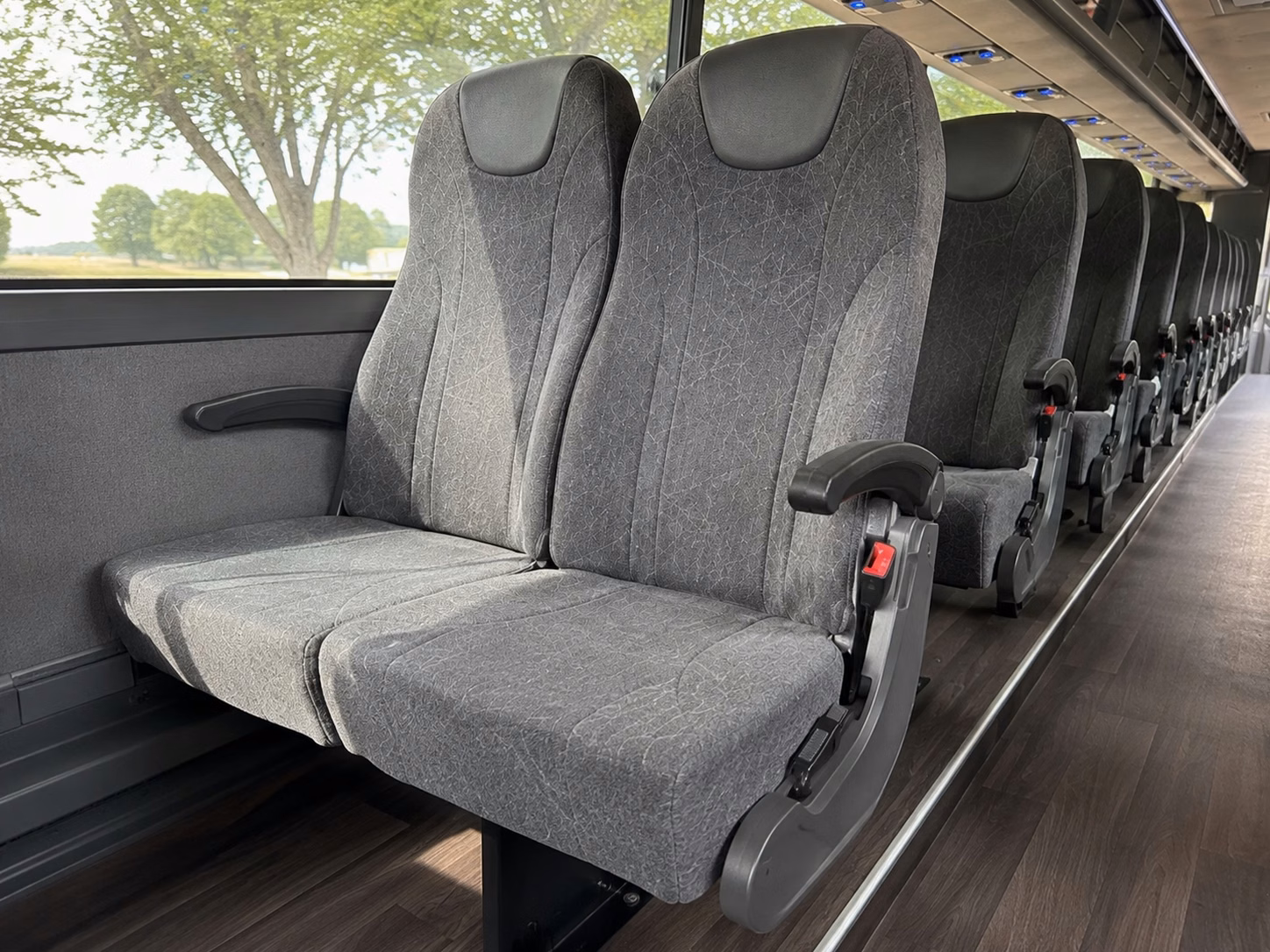 miramar charter bus interior