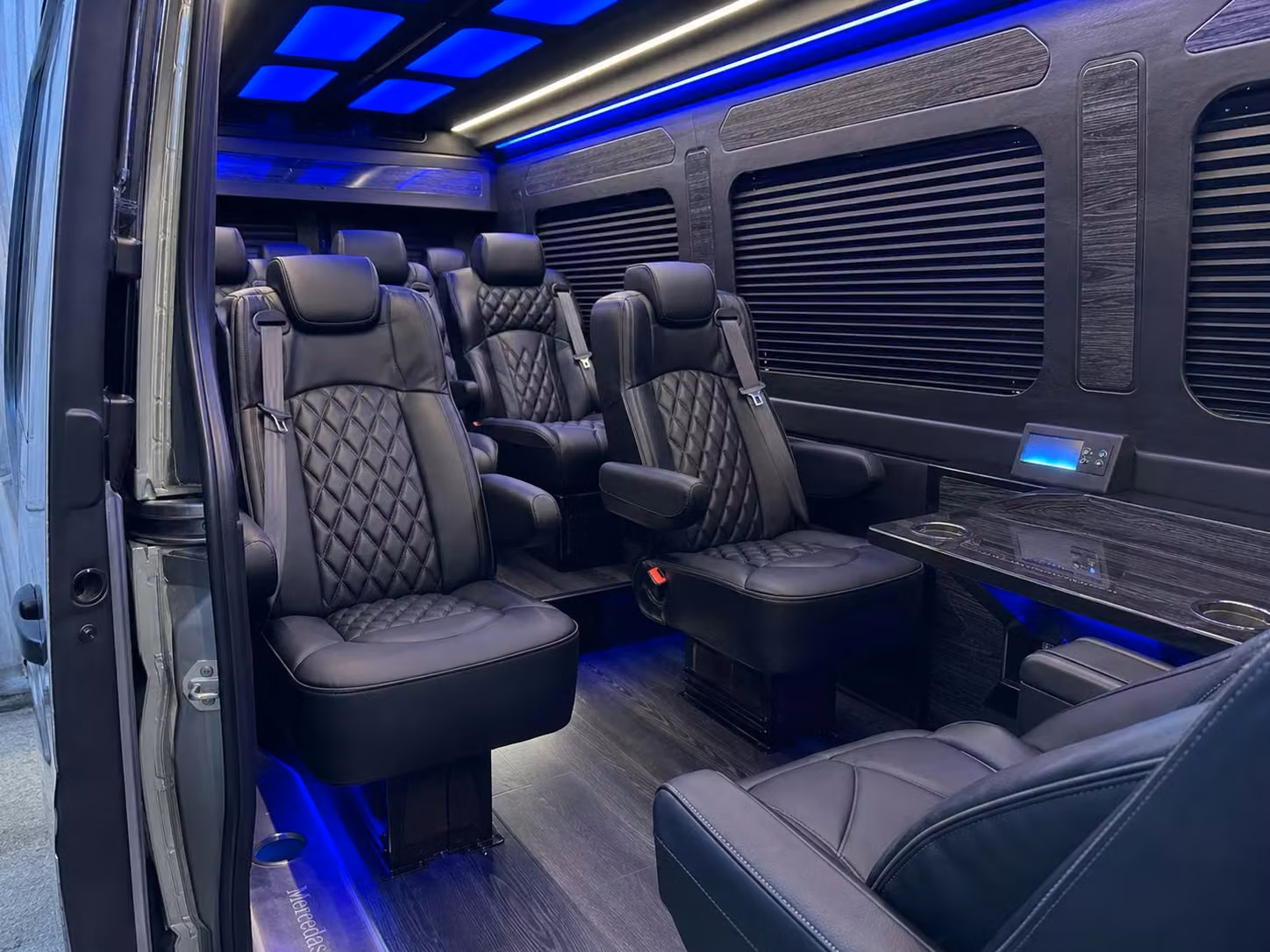 sprinter van transportation for groups and events across miramar